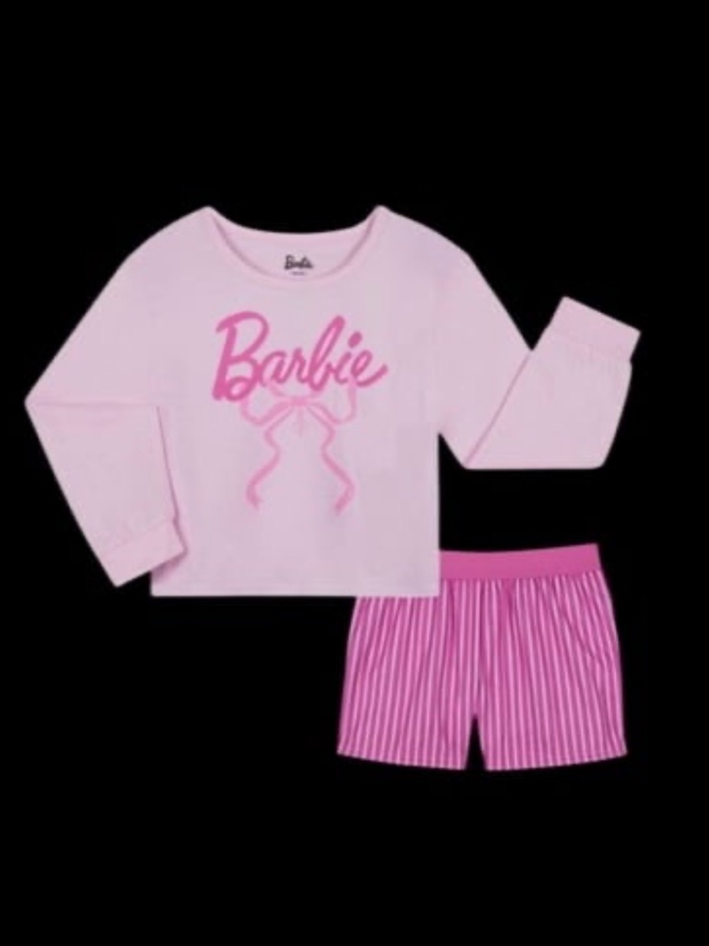 Girls 6/6X Barbie Sleep Set